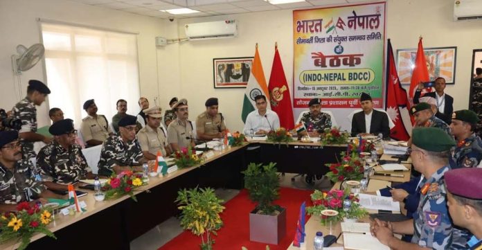 बिहार विधानसभा निर्वाचन लक्षित गर्दै नेपाल–भारत सुरक्षा अधिकारीहरूको संयुक्त बैठक सम्पन्न