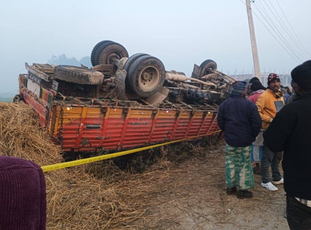 सुनसरीमा ट्रक दुर्घटना: ५ जनाको मृत्यु