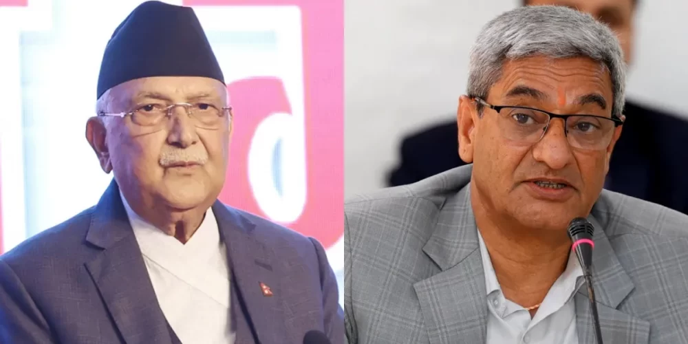 ओली र लेखक रिहा